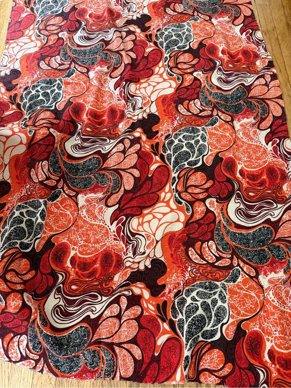 Vintage Abstract Fabric
